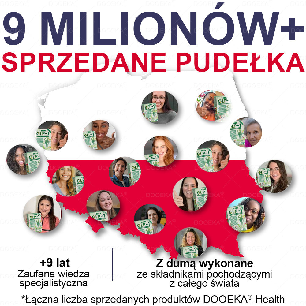 DOOEKA® GLP-1 8 w 1 Fit & Vital roztwór doustny 💚 Raz dziennie, widoczne zmiany w ciągu 7 dni / W przypadku otyłości, zdrowia serca i układu krążenia, cukrzycy, bezdechu sennego, zdrowia jelit, problemów ze stawami i wielu innych