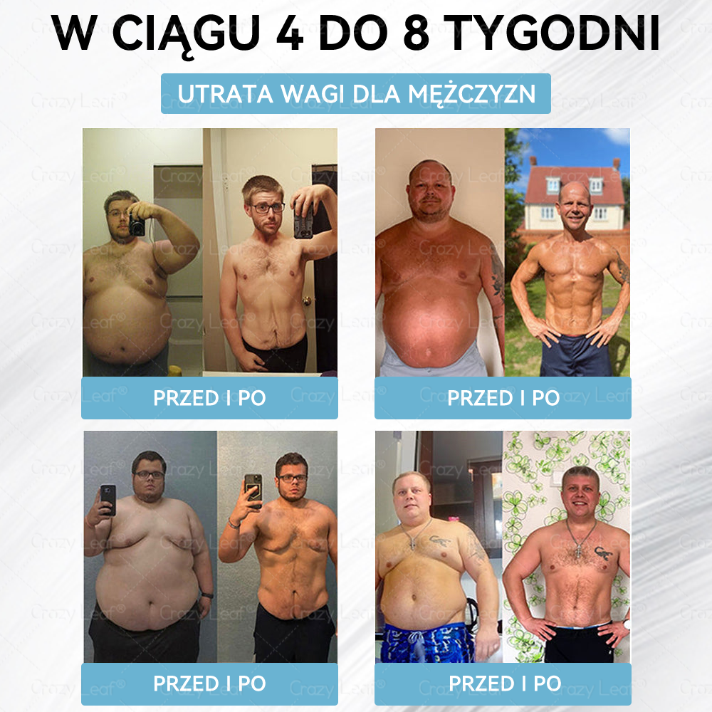 CrazyLeaf® Szczupłość i Witalność Tirzepatide – 🔁 doustny roztwór wspierający odchudzanie, ciśnienie i poziom cukru
