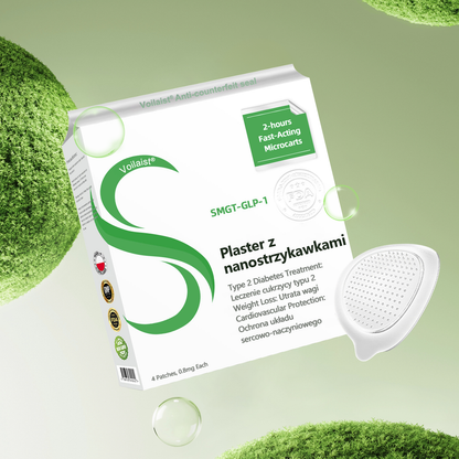 Voilaist® SMGT-GLP-1 Nano Microneedle Patch ✅ Bezbolesny, długotrwały, zwalczający cukrzycę, otyłość i choroby układu krążenia